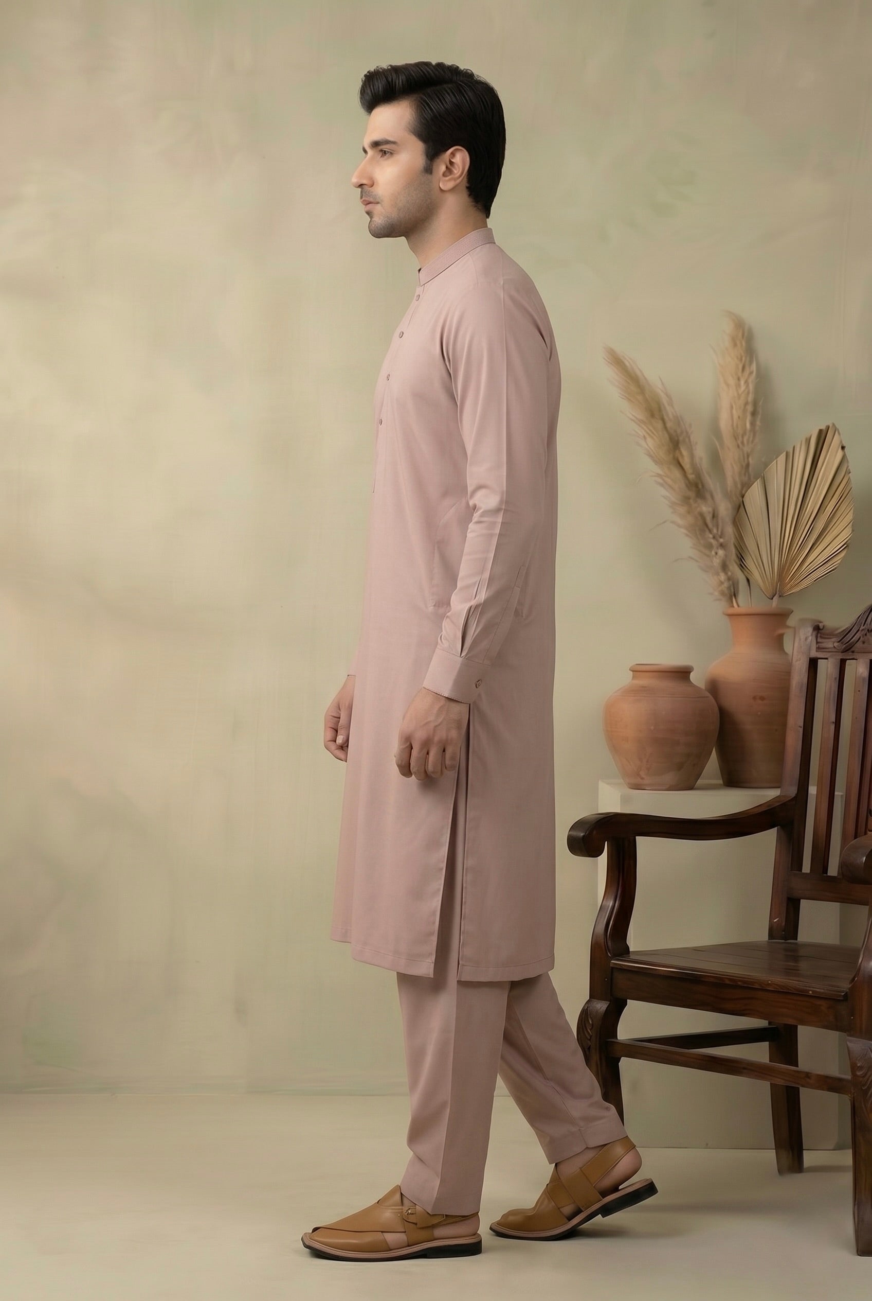 Dusty Pink Shalwar Kameez