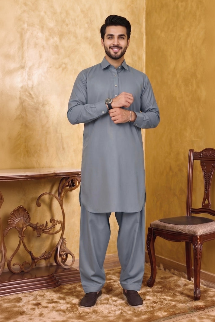 SANG – Grey Shalwar Kameez
