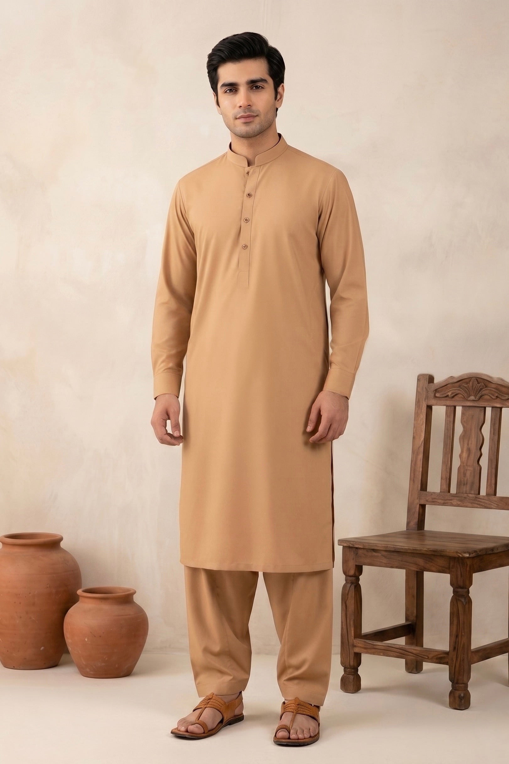 Fawl Shalwar Kameez