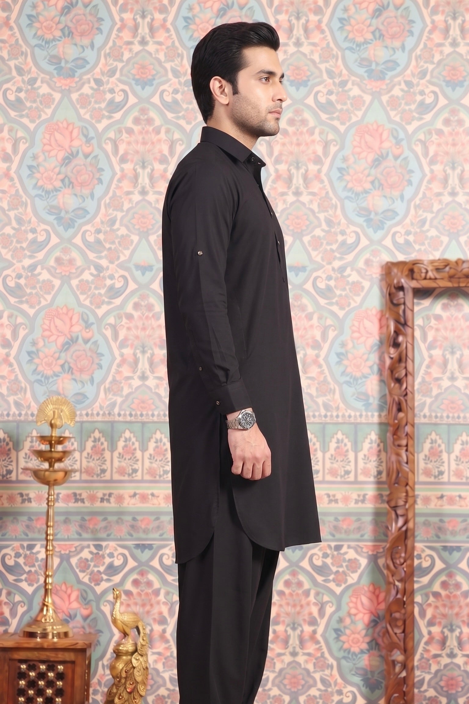 NOOR - Black Shalwar Kameez