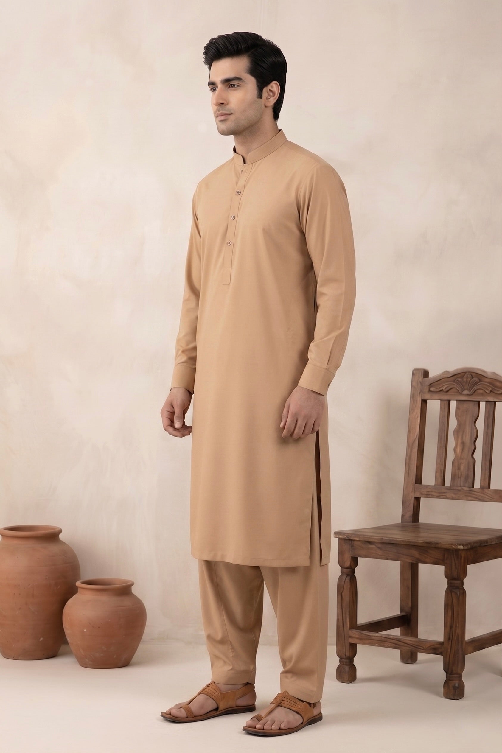 Fawl Shalwar Kameez