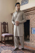 ZAMEEN – Khaki Shalwar Kameez